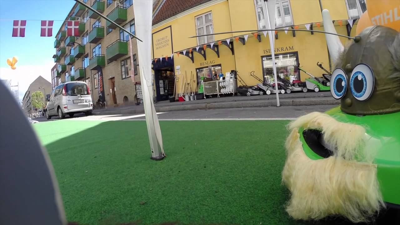 Vikingekamp hos Ordrup Værktøjsmagasin