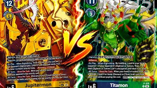 JUPITERMON VS TITAMON : WHO'S THE MC?!
