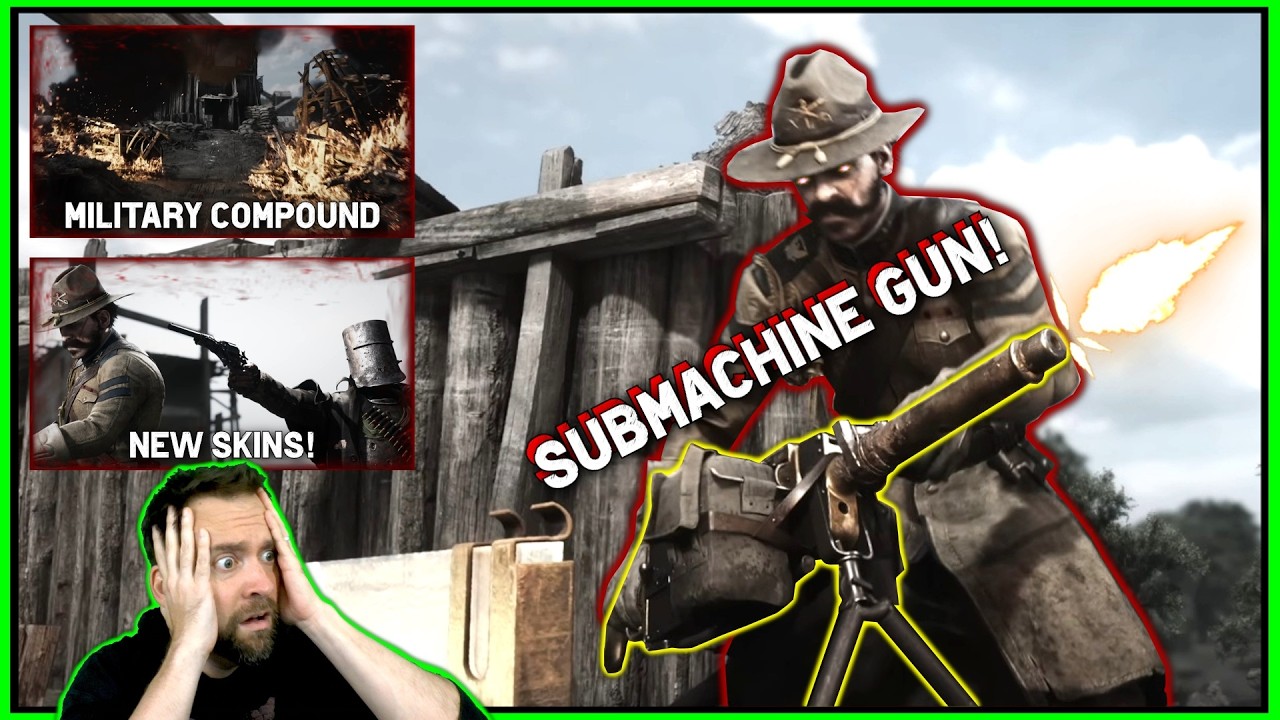A MACHINE GUN?! - Military Compound, new long ammo rifle & trailer analysis - Hunt Showdown Podcast
