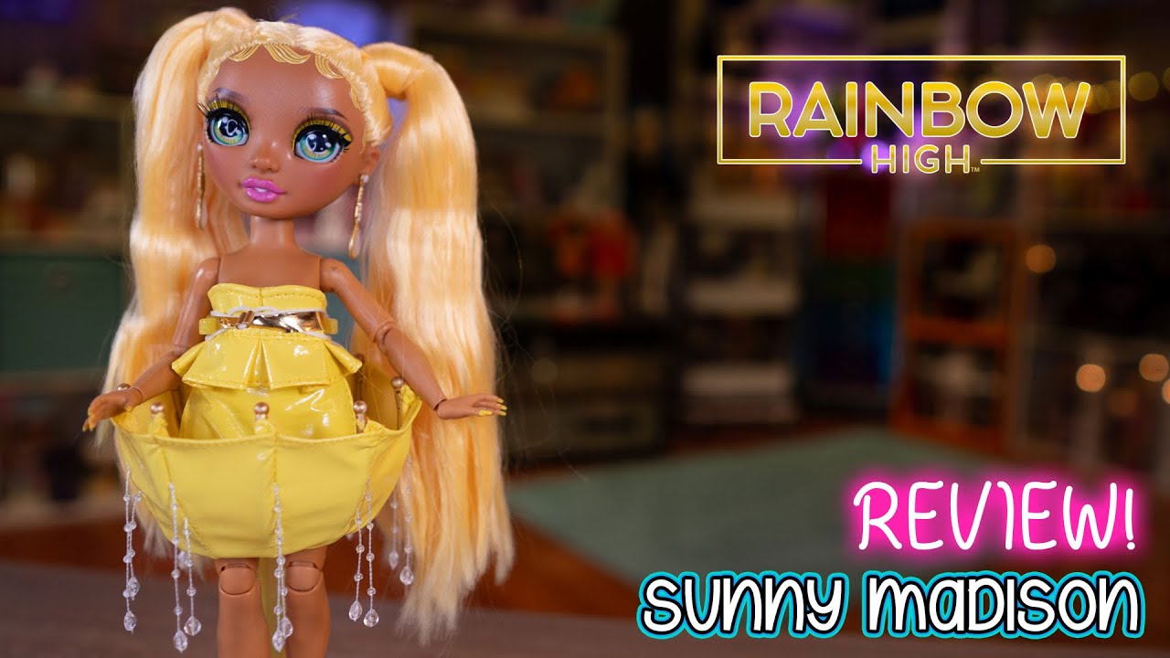 Rainbow High Fantastic Fashion Sunny Madison Doll Review! (Project