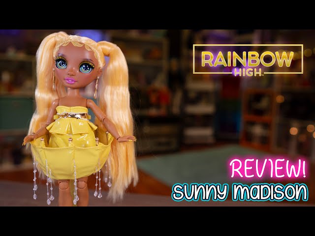 Rainbow High Fantastic Fashion Sunny Madison Doll Review! (Project