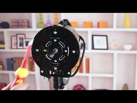 Потужний підлоговий вентилятор 3 в 1 з металевими лопатями 100W, видео 1