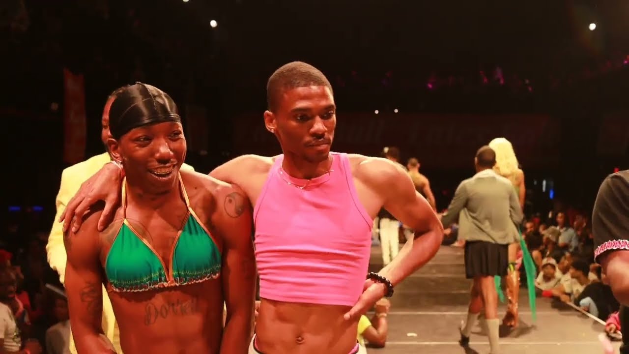 Tag Team BQ VogueFem & Twist @ The 2023 Latex Ball in NYC