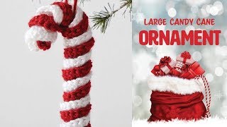 Crochet Candy Cane | BEGINNER | The Crochet Crowd