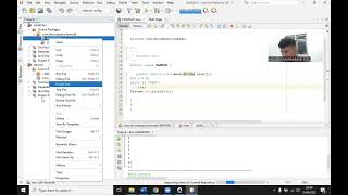 cara menggunakan while loop, membuat multiple class , dan menggunakan methode berparameter pada java