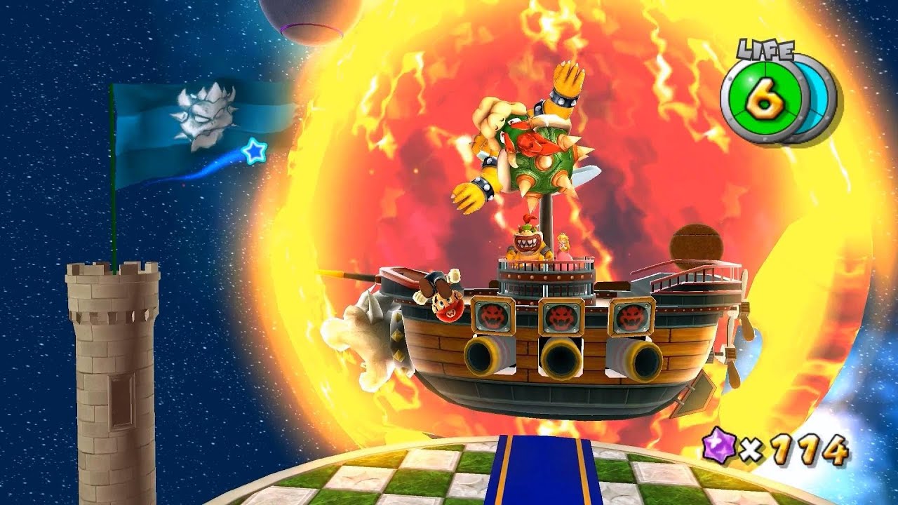 Dolphin 4.0.2 Super Mario Galaxy Star 98 Bowser's Reactor The
