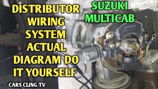 SUZUKI F6A IGNITION WIRING DISTRIBUTOR SYSTEM ACTUAL DIAGRAM CRANK BUT NO START BASIC TOTURIALS