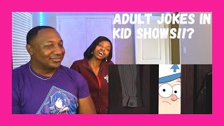COUPLE Reaction to - Ultimate Dirty Adult Jokes in Kids \& Family Movies Compilation 2