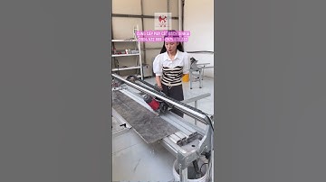 Máy cắt gạch nước Xinkai z2s khổ 1m6 cắt líp vát cạnh 45 độ #maycatgachxinkai #maycatda