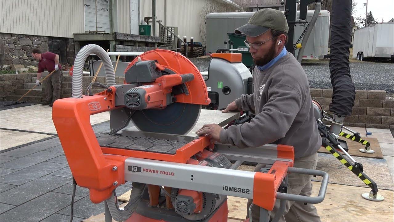 IQ 362 Dustless Saw with Porcelain Blade YouTube