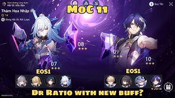 [HSR: MoC 11] E0S1 Jingliu E0S1 Ratio - Memory of Chaos 11 Ver 1.6.2 - Dr Ratio build diff