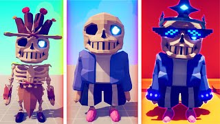 EVOLUTION OF SANS - Totally Accurate Battle Simulator TABS