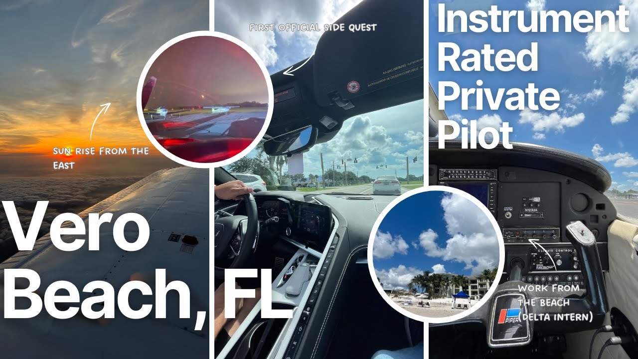 Flying Solo in IMC to Vero Beach ✈️ | Post-Instrument Checkride Flight Experience