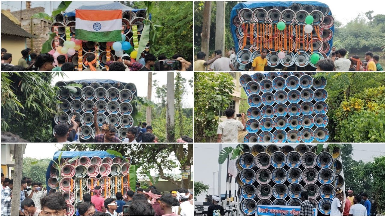 আজ চাঁচাই সাউন্ড👑কিং কোলে মোজাম মা তাঁরা মাইক R A N R  লালী সাউন্ড মারাক্তক কম্পিটিশন দেখুন বন্ধুরা 