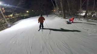 easy street night skiing
