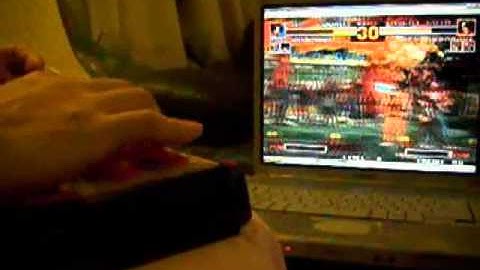 kof 95 bug/ glitch perform by gouki  ryu wong