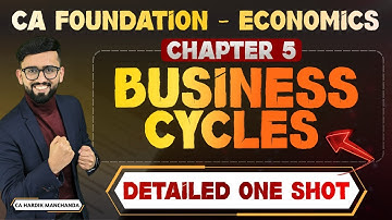 Chapter 5 - Business Economics - Detailed ONE SHOT | CA Foundation Economics | CA Hardik Manchanda |