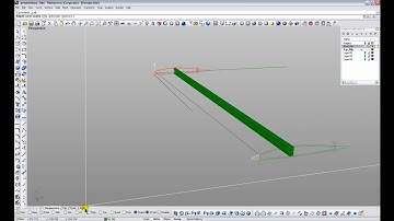 Rhino Tutorial - Model wing