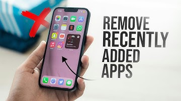 How to Remove Recently Added Apps on iPhone (explained)