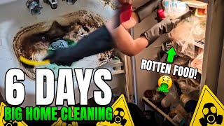 I Cleaned His Home Under 6 Days (big home cleaning)