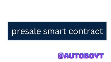 presale smart contract