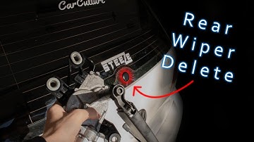 How To: Mk6 GTi Rear Wiper Delete