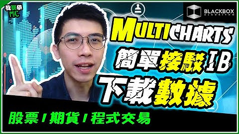 Multicharts簡單接駁IB l 下載數據 l TWS IB Gateway l Interactive Broker【#BlackboxAlgorithm #我要學MC #程式交易 (有字幕)