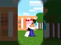 Steve’s Heartbreak 💔 | The Saddest Minecraft Love Story Ever 😢.#shorts