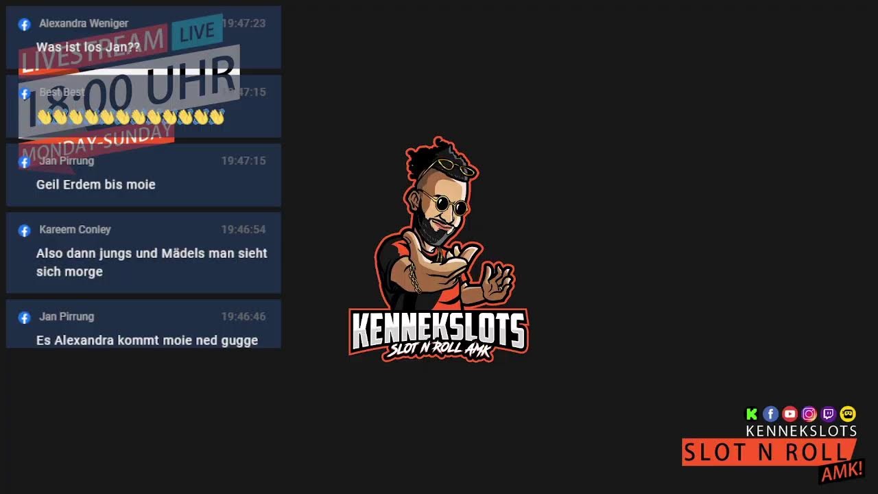 🔥KenneK izz LIVE! 😍 4.000€ was issn?! 🤘slot'n'roll amk🎰