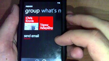Windows Phone Mango (7.10.7720.68) People Hub | liveplace.gr