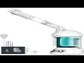 Facial Steamer Nano Ionic Face Steamer for Facial Deep Cleaning Portable Ozone