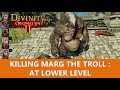 How to kill Marg the troll at lower level (Divinity Original Sin 2)
