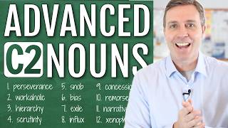 Advanced (C2) Nouns to Supercharge Your Vocabulary