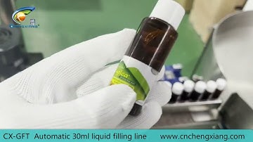 Syrup filling machine丨CX-GFT Automatic medical syrup filling machine