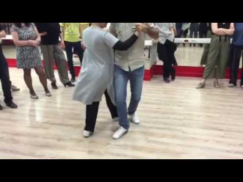 Adrian Ferreyra y Elvira Malishevskaya. Танго фри стайл.
