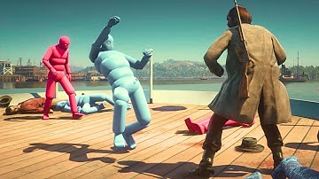 NPC Euphoria Physics! - RED DEAD REDEMPTION 2   NPC Wars #85