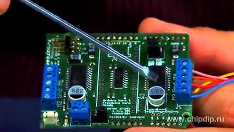 Motor Shield v3  Управление шаговым двигателем