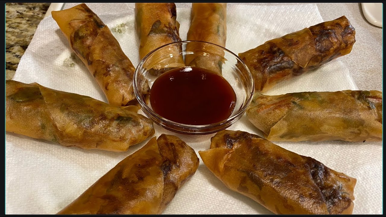 HOW TO MAKE HOMEMADE VEGETABLE EGG ROLLS,EASY AND AFFORDABLE . YouTube