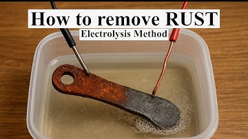 How to Remove Rust with Electrolysis | Amazing Rust Cleaning Hack