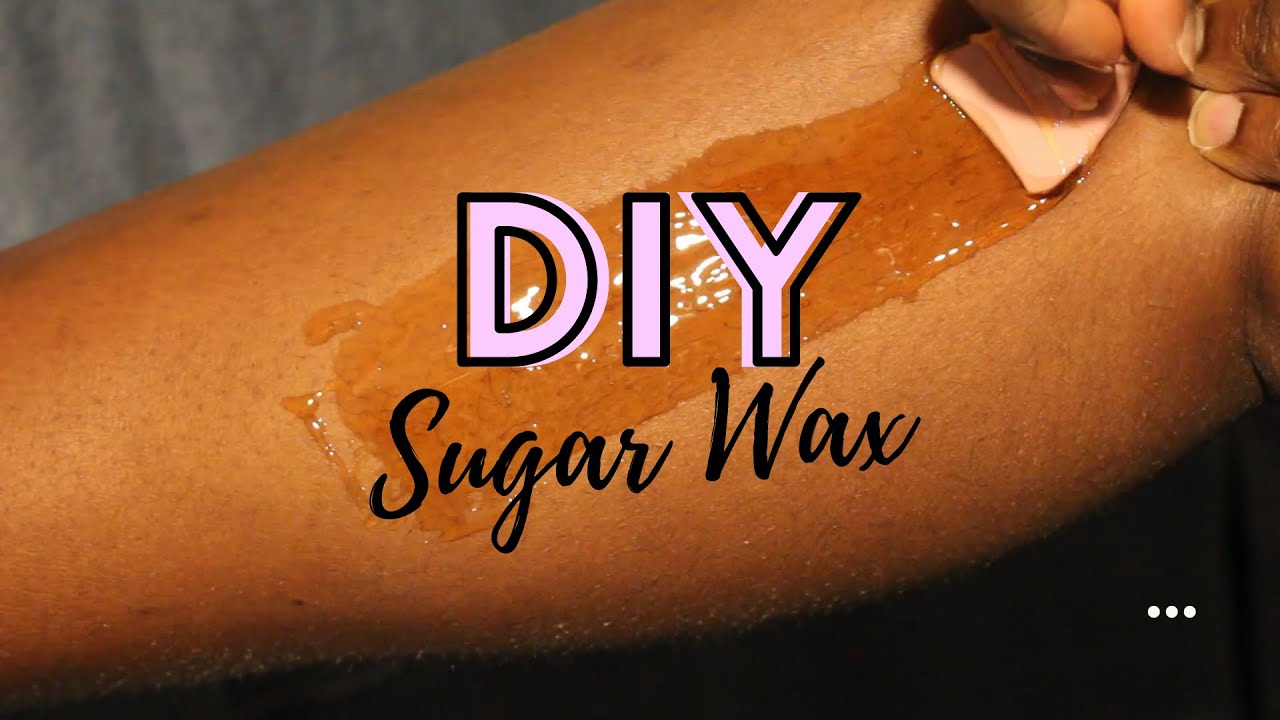 DIY SUGAR WAX FOR BEGINNERS (No wax strips! No thermometer! Easiest