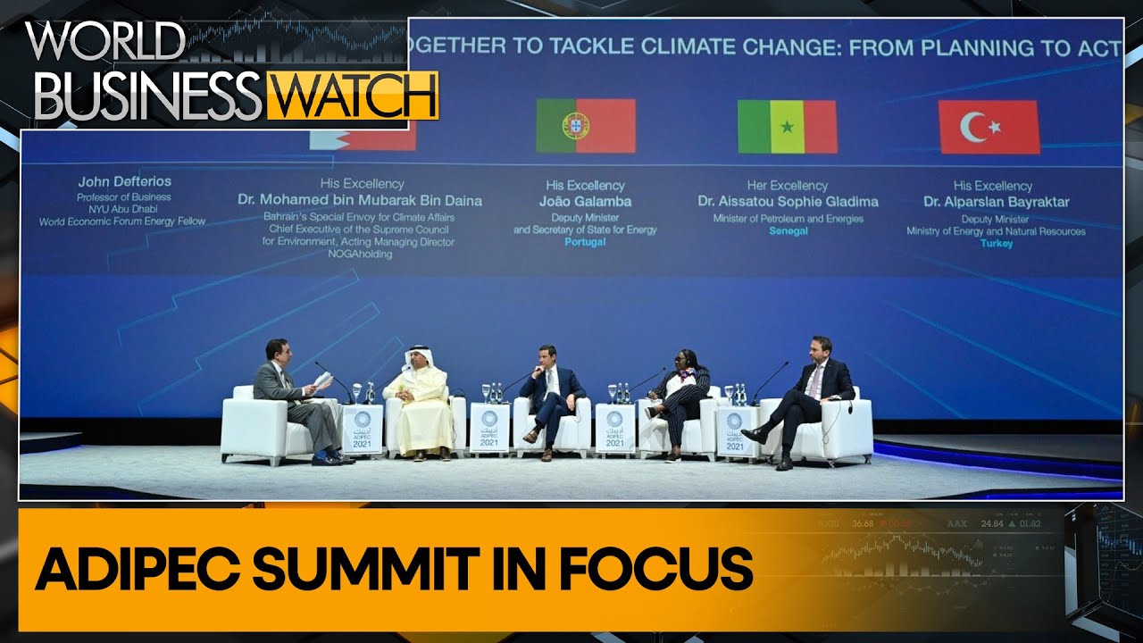 Climate takes center stage at ADIPEC summit | World Business Watch | Latest News | WION