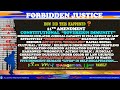 U.S. CONSTITUTIONAL XI AMENDMENT "SOVEREIGN IMMUNITY" ENSLAVED "FORBIDDEN JUSTICE".