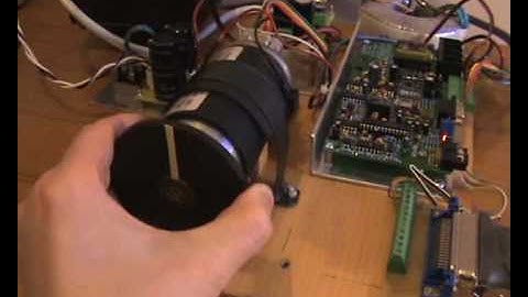 DC servo driver DCS-140 with ElectroCraft DC servo motor E240 - high speed