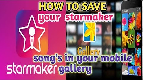 உங்கள் பாடலை ஊரே கேக்கணும்னு நினைத்தால் இதை பாருங்க star maker songs how to save செய்வது?