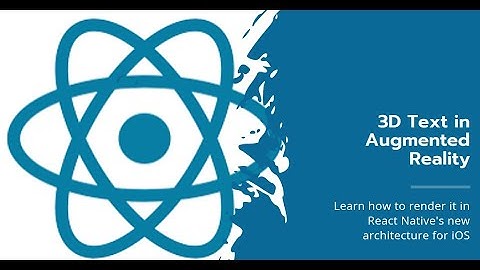 How to Render 3D Text in Augmented Reality in React Native