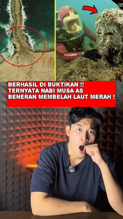 PROVEN SUCCESSFULLY‼️It turns out that Prophet Moses (AS) really did part the Red Sea! #shorts