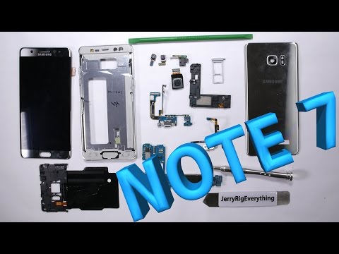 Galaxy Note 7 Teardown - Screen Repair, Charging Port Fix, Battery Replacement