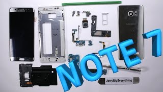 Galaxy Note 7 Teardown - Screen Repair, Charging Port Fix, Battery Replacement