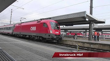 Austrian Trains: Tirol region, 28Dec12