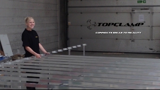 Fast and easy way to make a construction with Topclamp